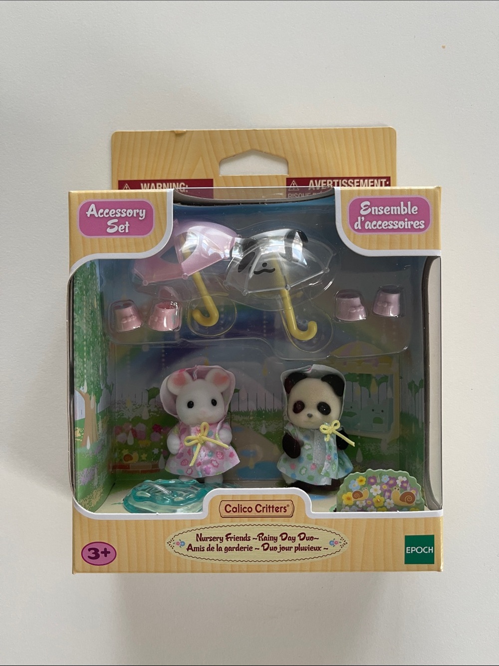 Calico Critters Rainy Day Duo
